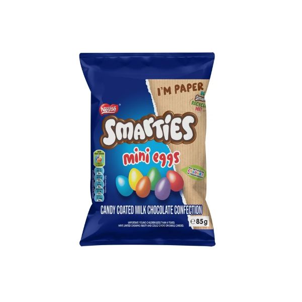 Nestlé Smarties Mini Eggs Chocolate - 40 x 85g Bags | Colorful Treats