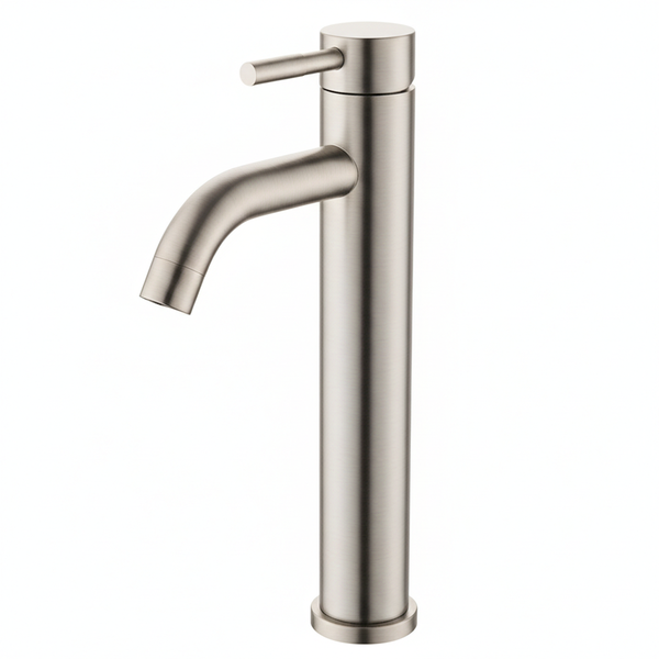AIYI Tall Basin Mixer Tap - Brushed Stainless Steel SUS304 AY406-102