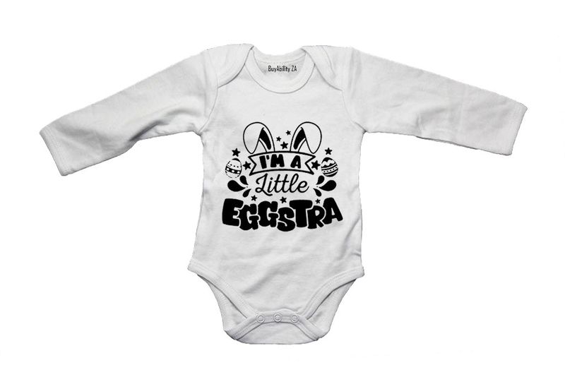 Eggstra - Easter - Long Sleeve - Baby Grow