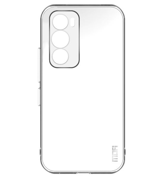 Transparent Ultra-thin TPU Phone Case compatible with OPPO Reno12 Pro
