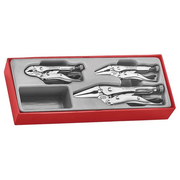 TengTools - Power Grip Plier Set TTX2 3 Pieces - TTZVG03