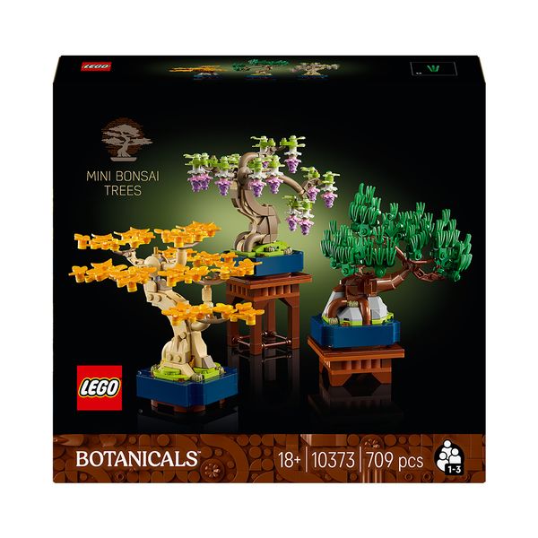 LEGO Botanicals Mini Bonsai Trees Plant Decor for Adults 10373