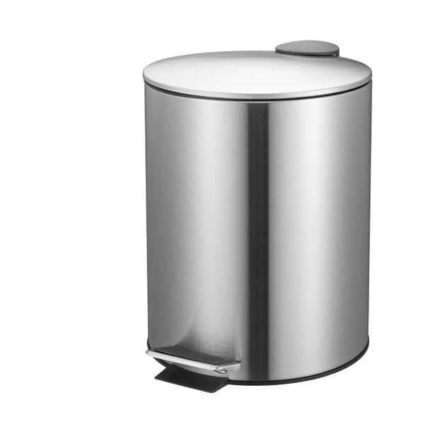 FDB Pedal Bin Soft Close Steel 5L