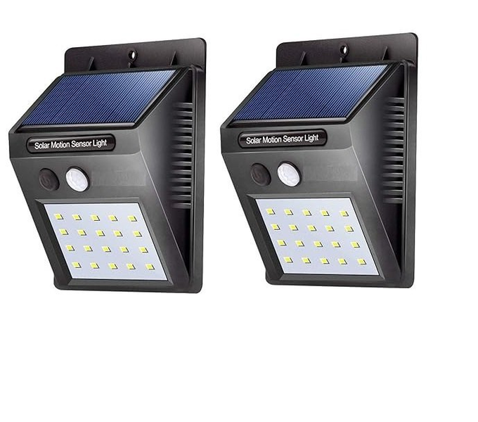 Outdoor Motion Sensor Solar Light -Set of 2