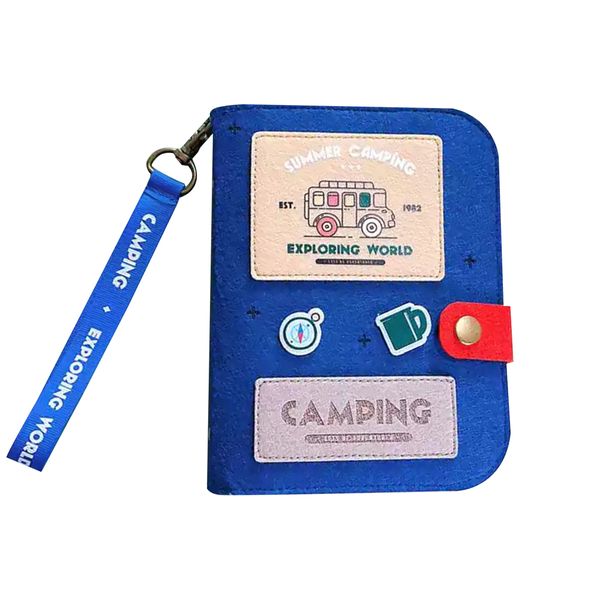 Camping Style Notebook With 80pcs B6 Paper Refill