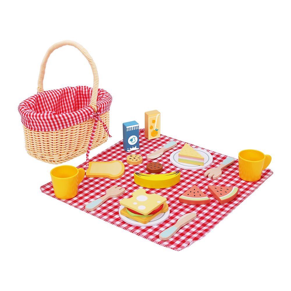 TookyToy Pretend Play Picnic Basket Toy Set Shop Today. Get it