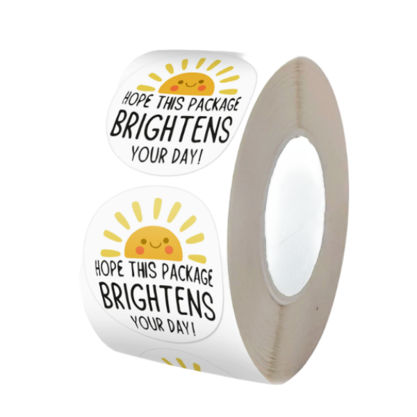 500pcs Roll Stickers - DIY Crafts, Gift Wrapping, Sealing Decals