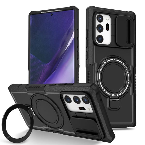 Slide Camera Lens Cover Compatible with Galaxy Note 20 Ultra with Magnetic Holder