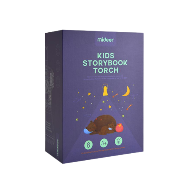 iKids Mideer Kids Storybook Torch with 11 Stories