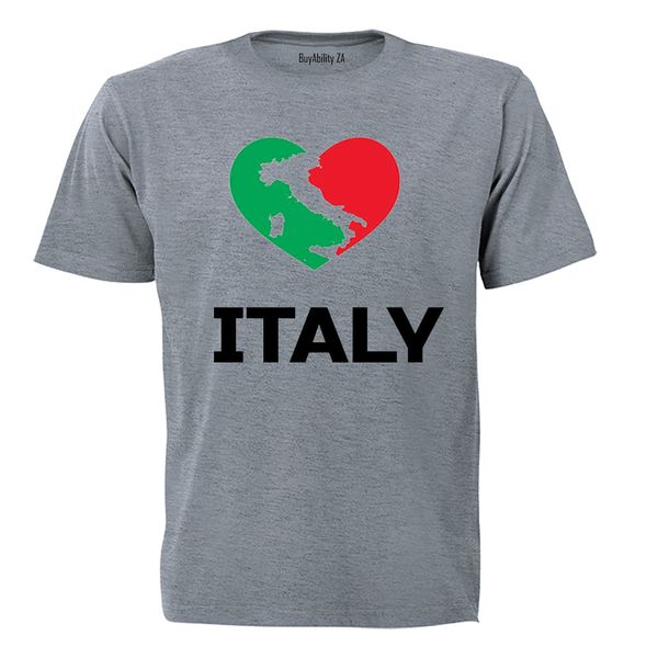 Love Italy - Mens - T-Shirt - White