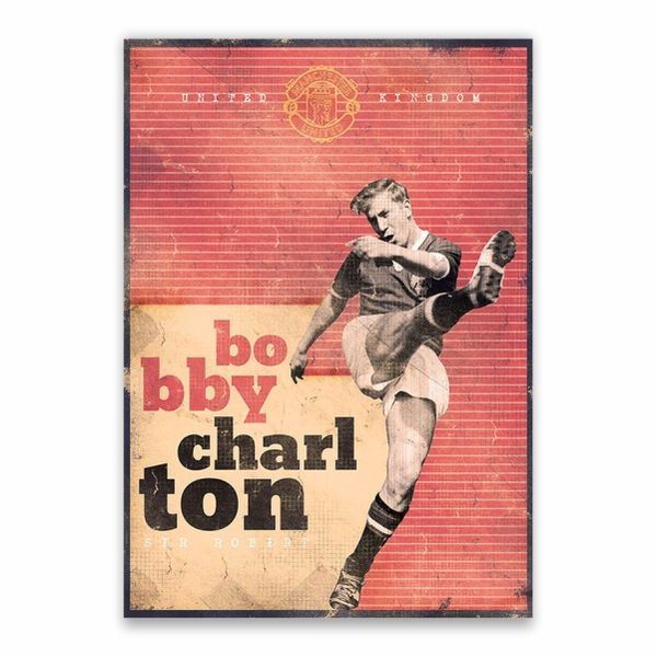 Bobby Charlton United Poster - A1