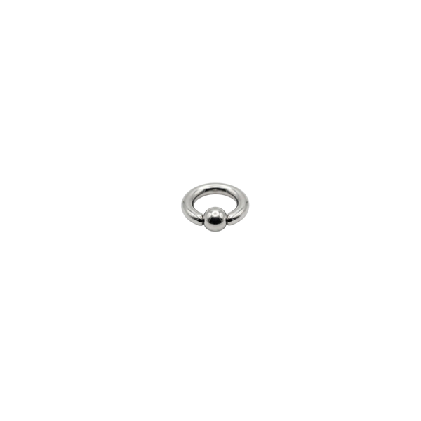 Full Closure Bar 4mm 316L Grade Surgical Steel,Diameter 12 mm, Silver colou