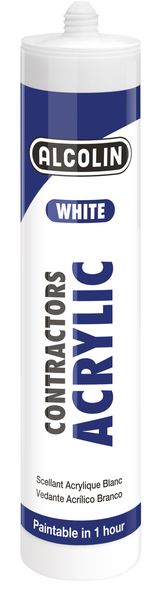 Alcolin Paintable Contractors Acrylic 3 x 260ml Value Pack