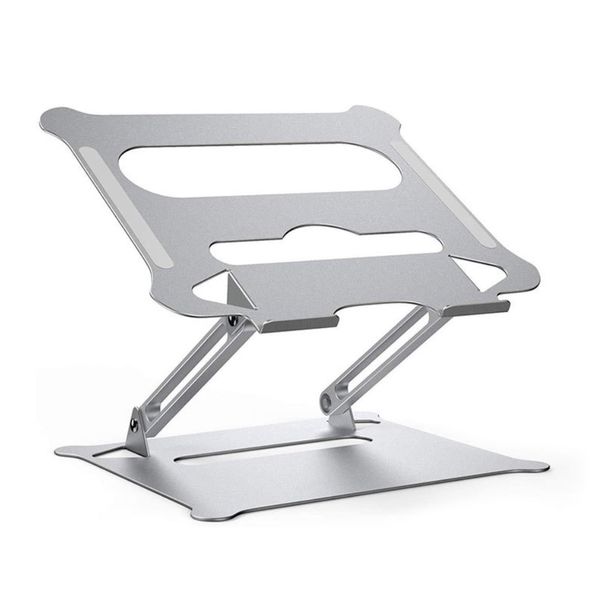 Tuff-Luv Aluminium Alloy Lifting Laptop Stand - Silver (Height Adjustable)