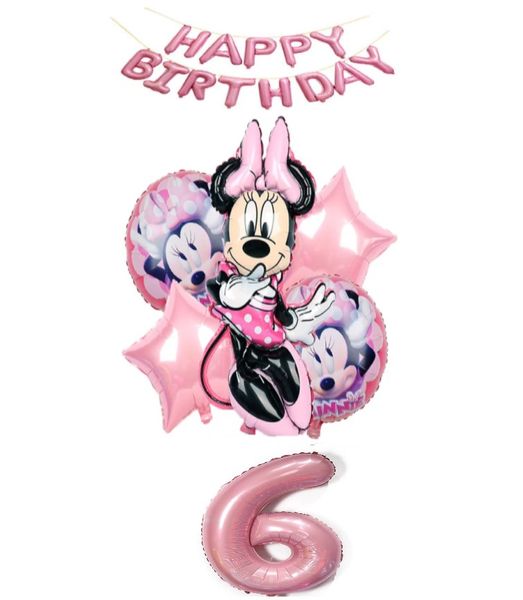 Minnie Mouse Balloon Set 6 Year
