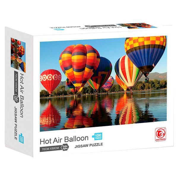 Pack Of 1000 Hot Air Balloon Jigsaw Puzzle Game