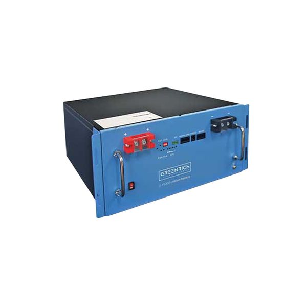 Greenrich - 4.96kWh 96Ah 51.2VDC Rack Mount LiFePO4 Battery