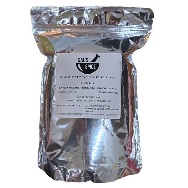 Sal's Spice Poppy Seeds - 1kg