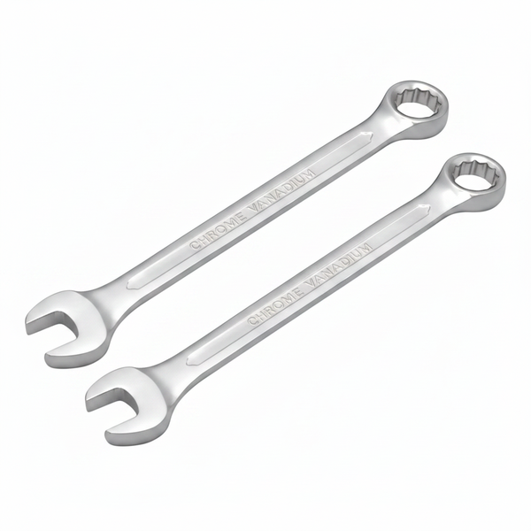 Force 1/4 inch Combination Wrench - Chrome Vanadium Steel, - 2 Pack