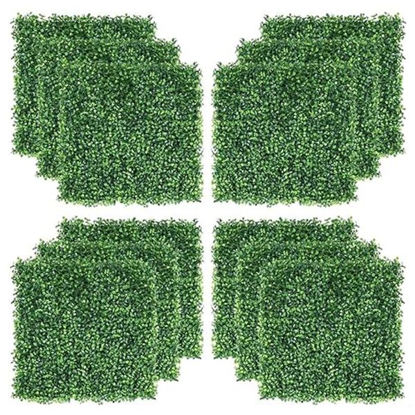 Artificial Instant Hedge Wall Foliage Planter 12 Panels
