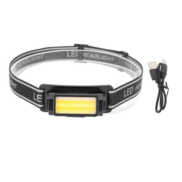 Headlamp Flashlight Waterproof Multifunctional Usb Rechargeable
