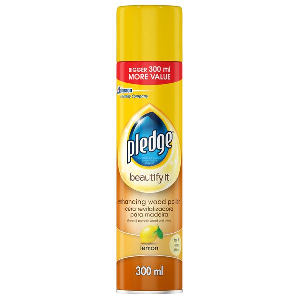 Pledge Wood Polish Lemon 300ml