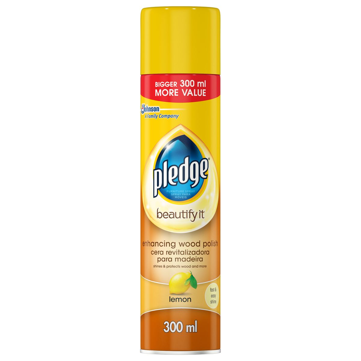 Pledge Wood Polish Lemon 300ml Shop Today. Get it Tomorrow