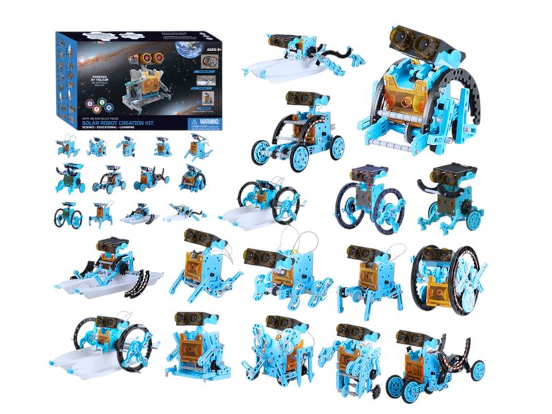 29 In 1 Educational Solar Robot Kit Powered By Solar Energy And Battery
