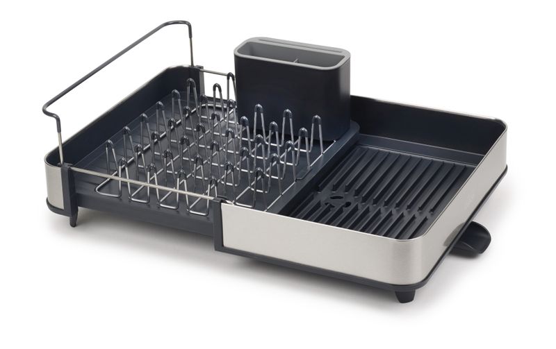 Joseph Joseph - Extendable Steel Dish Drainer - Dark Grey