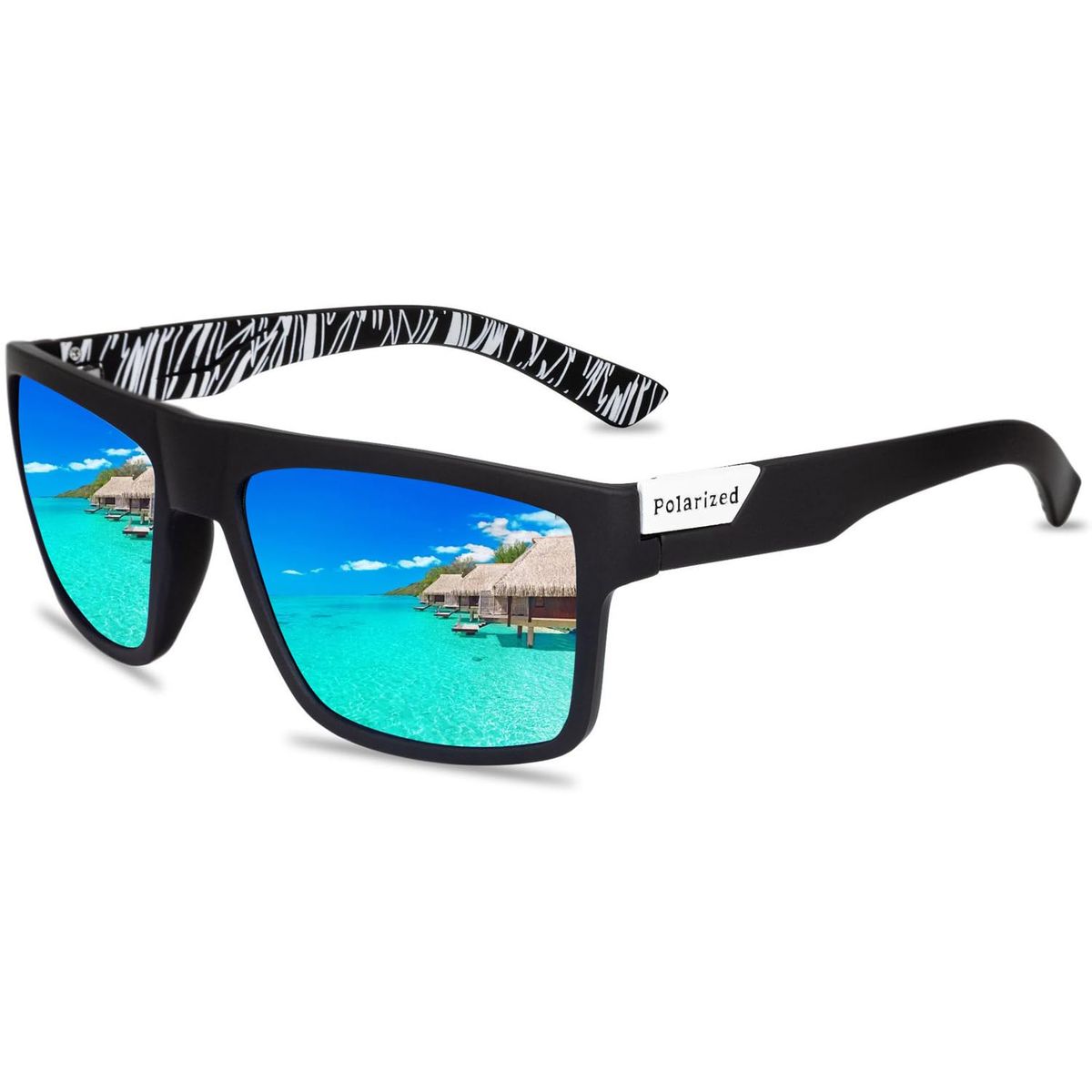 Polarized Sunglasses for Men,with UV Protection-Sports Cycling Goggles