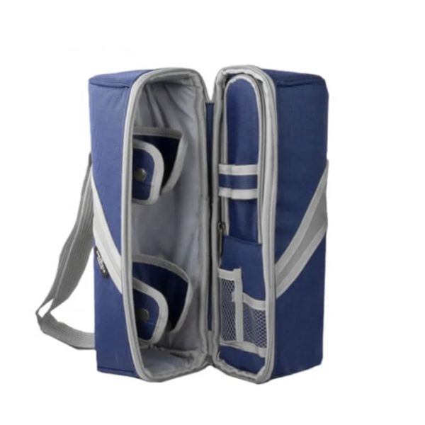 Deluxe Wine Cooler Carrier Bag with Adjustable Shoulder Strap