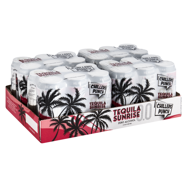 Chillers Punch Tequila Sunrise 0.0% High Caffeine Content 24 x 440ml