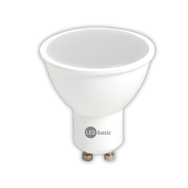 LED Basic 3W GU10 Downlight Bulb 6000K Frosted
