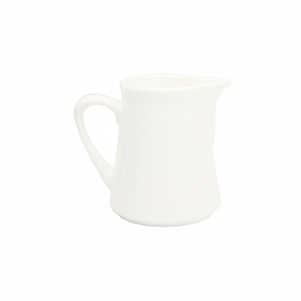 Maxwell &amp; Williams 80ml White Basics Straight Jug - Porcelain Serving Jug