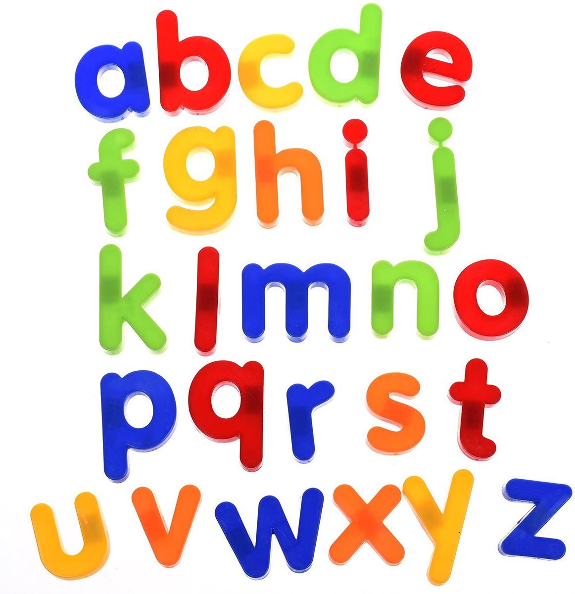 Set of 26 pcs Plastic Magnetic Lowercase Letters Alphabet- Woo | Buy