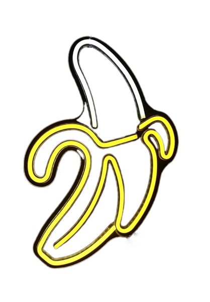 LED Banana Decorative Neon Light Sign - Large