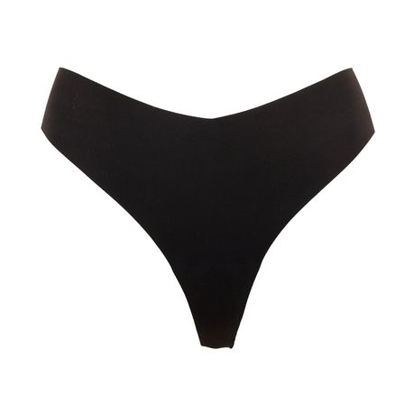 Women's Seamless No-Show Thong Underwear | 6-Pack Panties