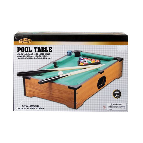 Pool Table - Mini - 50cm x 30cm x 10cm - 3 Pack
