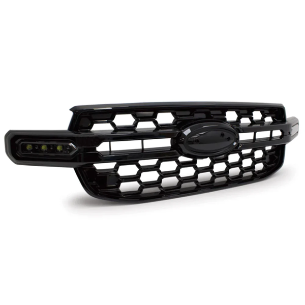 Motolab Front Grill Compatible w/ Ford Ranger Next Gen T9 Wildtrak - 2023+