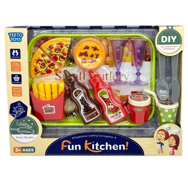 Picnic Food Playset - Pretend Play Cooking - Kitchen Toys for Toddlers