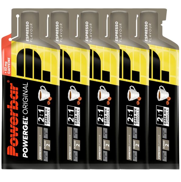 PowerBar PowerGel Original Espresso 41gr (5 Pack)