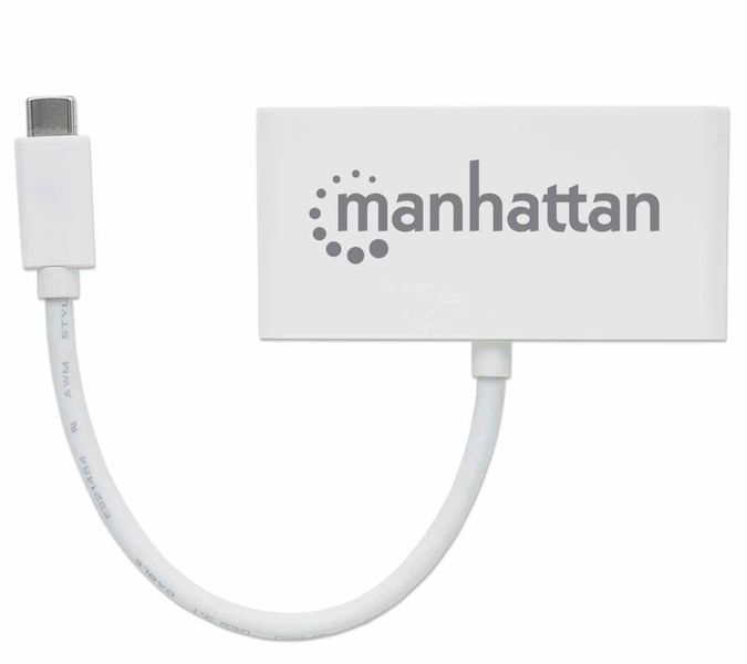 Manhattan 3-Port Type-C USB 3.0 Hub