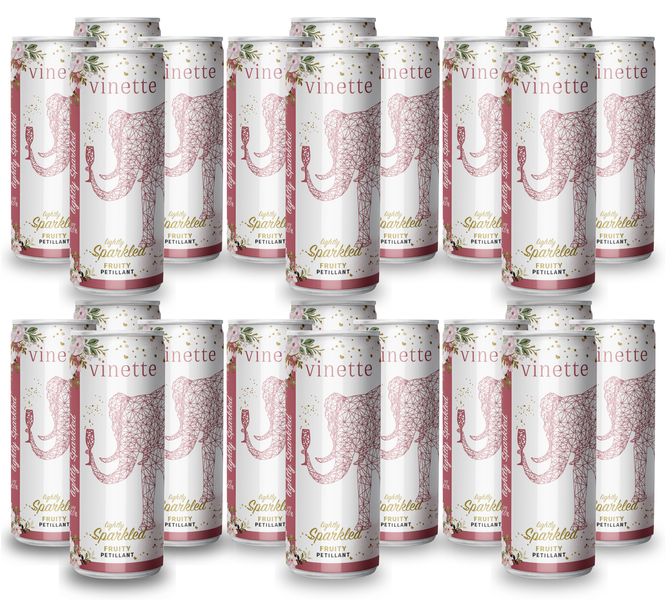 Vinette Fruity Sparkle - 24 x 250ml