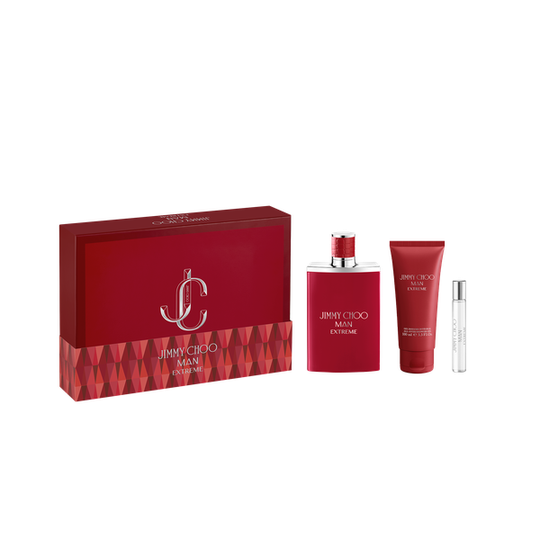 Jimmy Choo Man Extreme Gift Set Edp 100ml+100ml Showergel +7,5ml travelspray