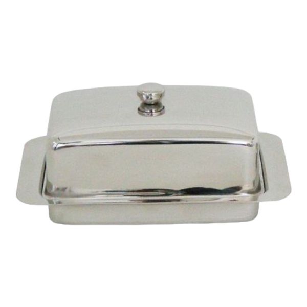 Steel King Butter Dish 500 Grams Stainless Steel