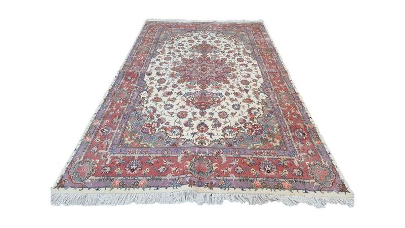 Very Fine Persian Tabriz Carpet 300cm x 200cm Hand Knotted