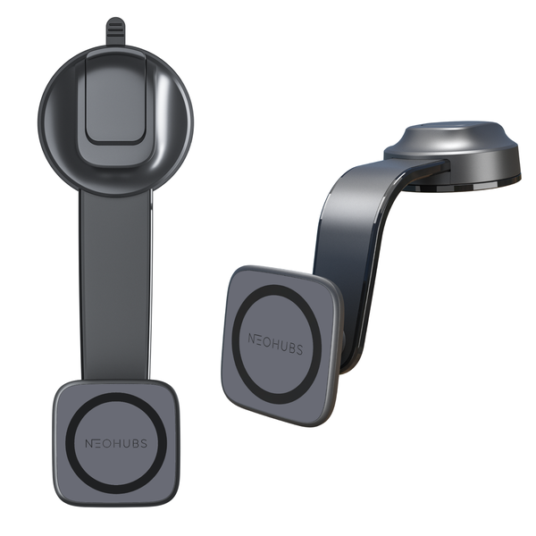 NEOHUBS HALO Adjustable Magnetic Dashboard Car Phone Holder Mount