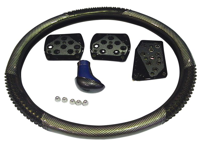 Car Steering Wheel Cover Set