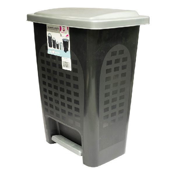 Grace Pack Rectangular Step-On 32l Pedal Bin 2tone