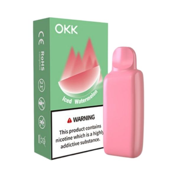 OKK Cross 5000 Puffs Disposable POD - Iced Watermelon